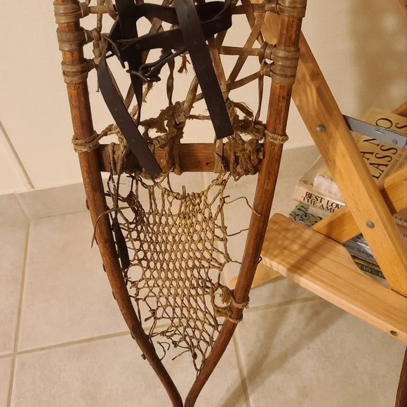 Rare Vintage Military Snowshoes 1942 Matching - Picture 5 of 8